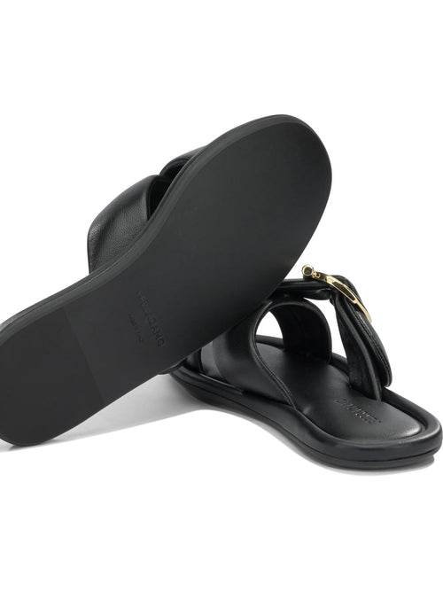 Ferragamo "Elyzia" Slide - Black