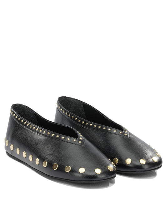 Ganni "Jenny" Classic ballet flats - Black