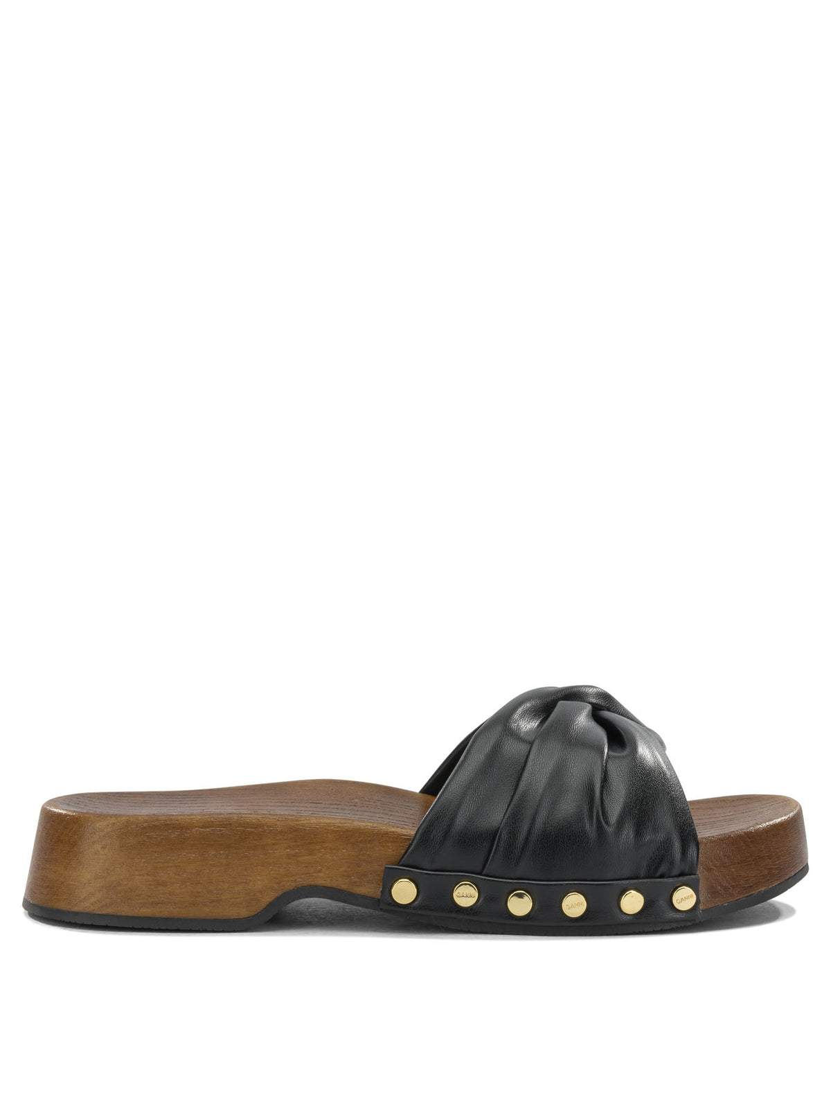 Ganni "Tia Fairy" Slide - Black