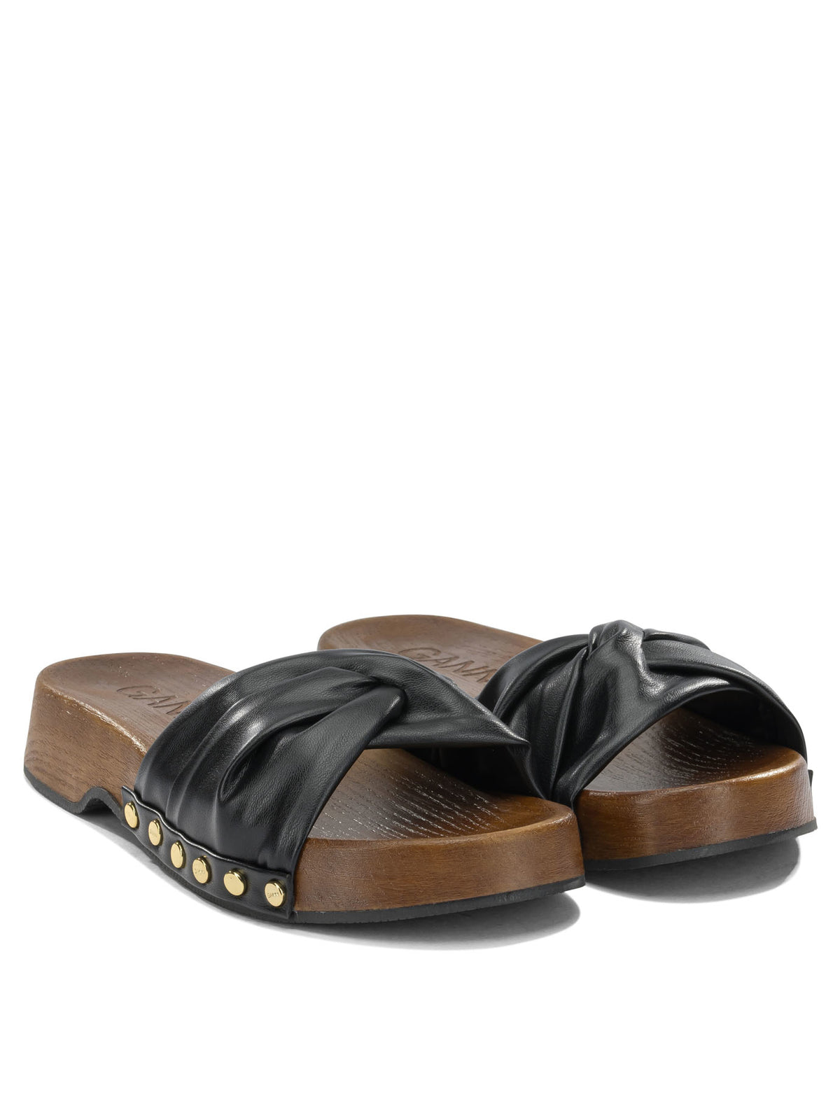 Ganni "Tia Fairy" Slide - Black