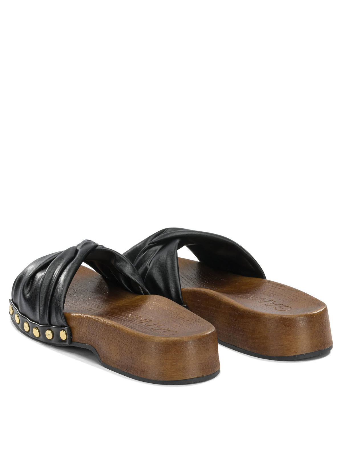 Ganni "Tia Fairy" Slide - Black
