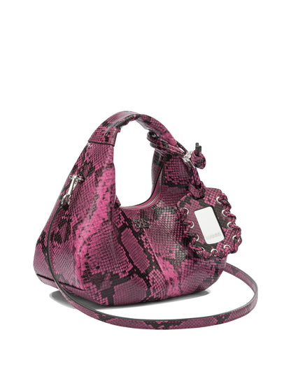 Ganni "Hobo" small handbag - Pink