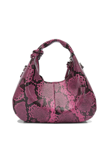 Ganni "Hobo" small handbag - Pink