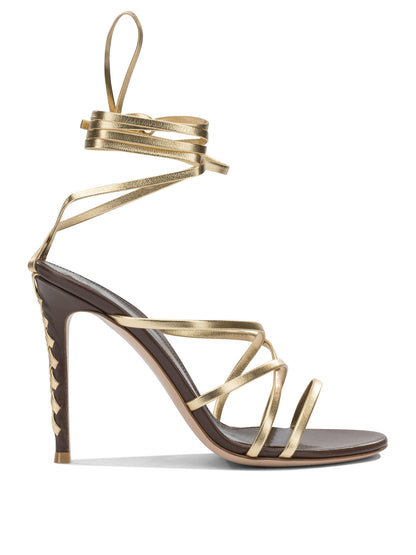 Gianvito Rossi Heeled sandals - Gold