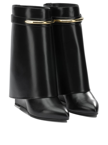 Givenchy "Shark Pinch 90mm" Ankle Boots - Black