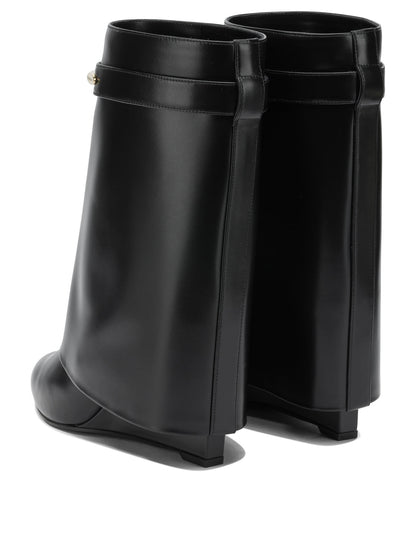 Givenchy "Shark Pinch 90mm" Ankle Boots - Black