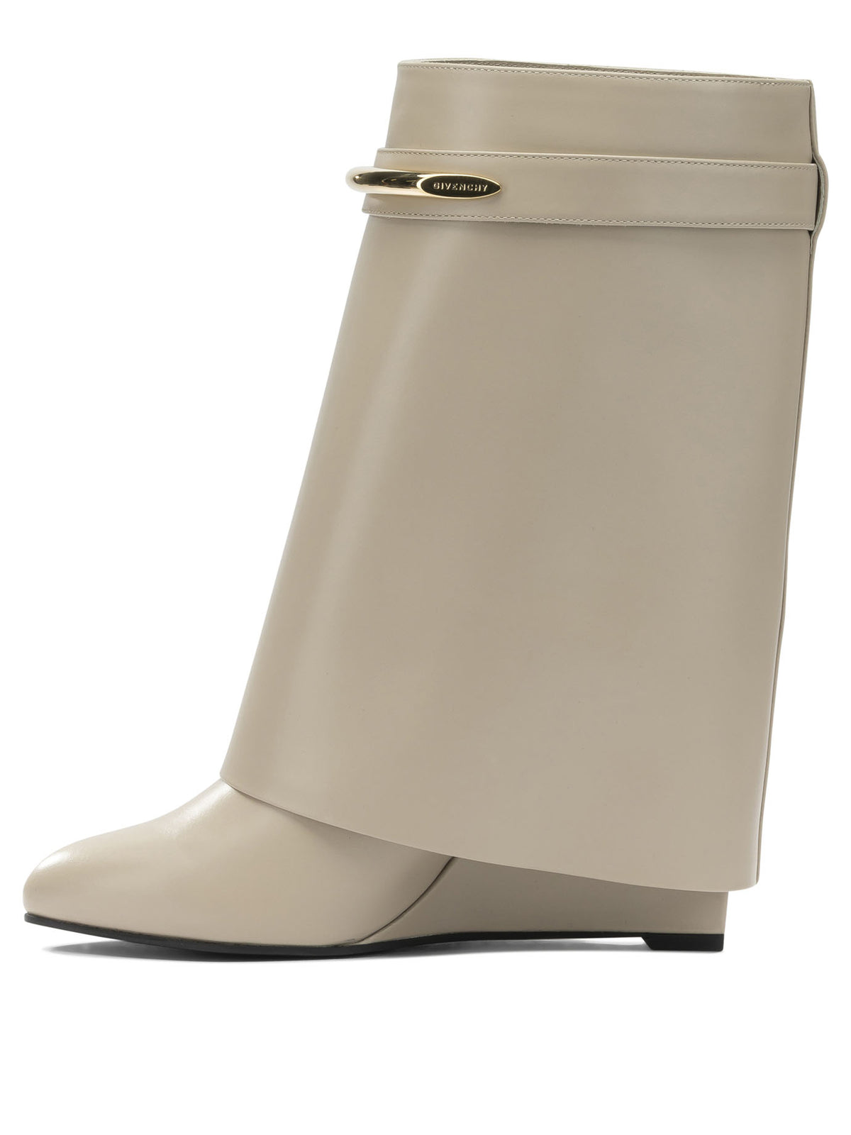 Givenchy "Shark Pinch" Ankle Boots - Beige