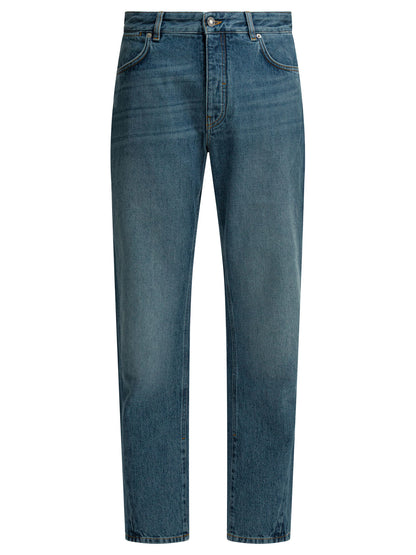 Givenchy "Couture Seam Shadow" Jeans - Blue