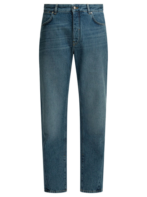 Givenchy "Couture Seam Shadow" Jeans - Blue