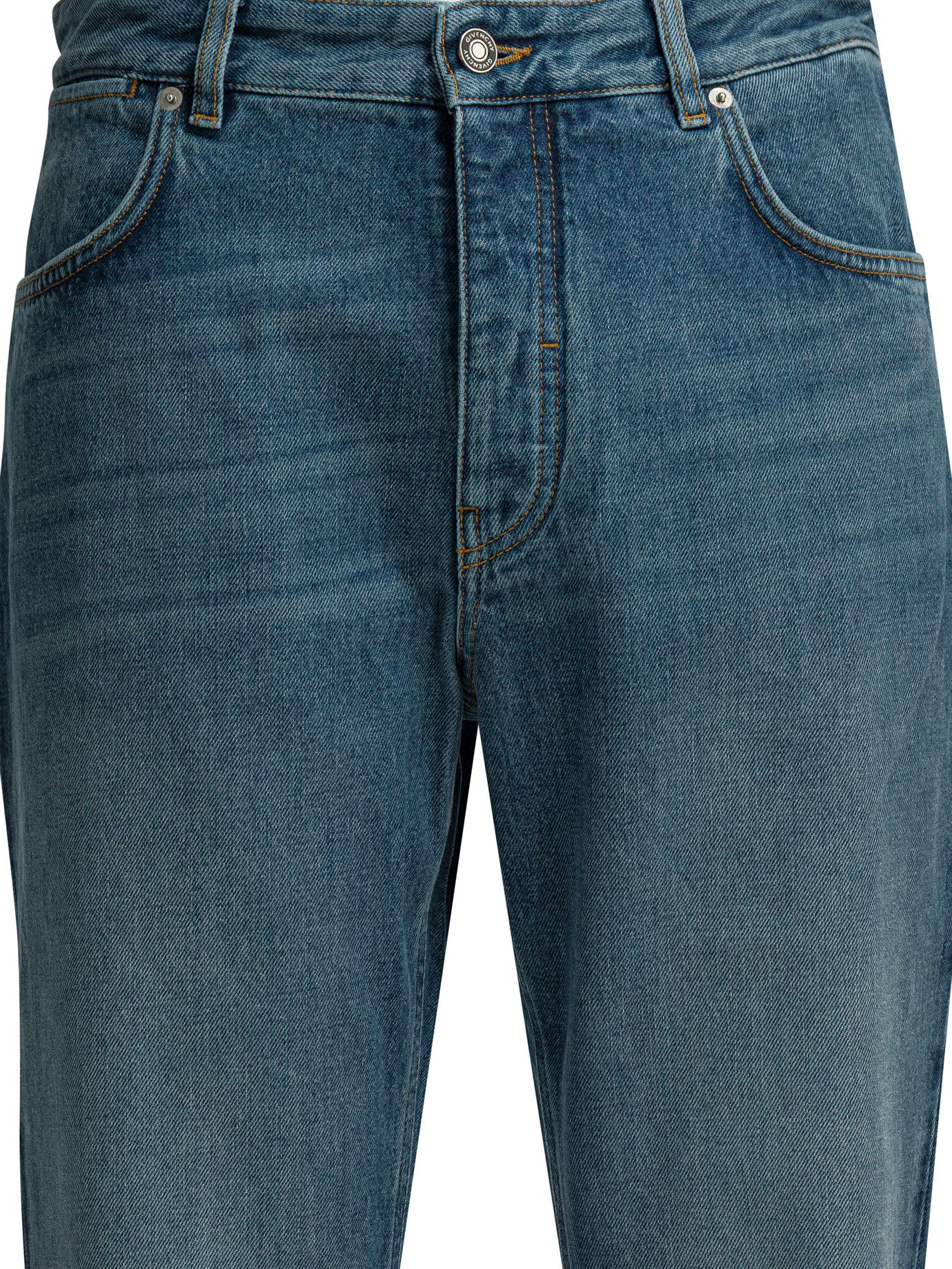 Givenchy "Couture Seam Shadow" Jeans - Blue