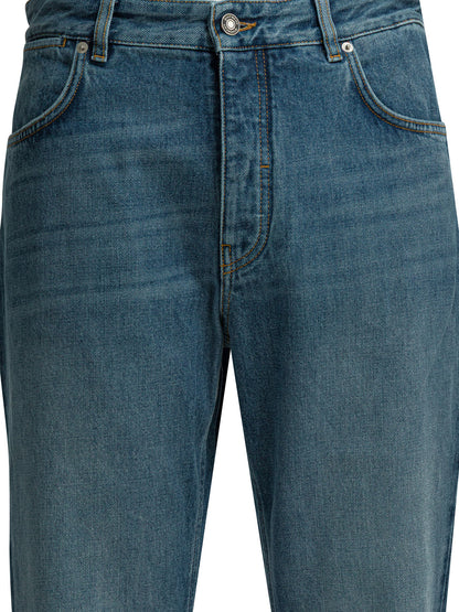 Givenchy "Couture Seam Shadow" Jeans - Blue
