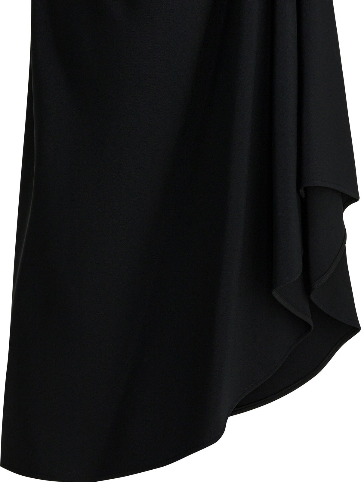 Givenchy Draped crepe cady midi skirt - Black