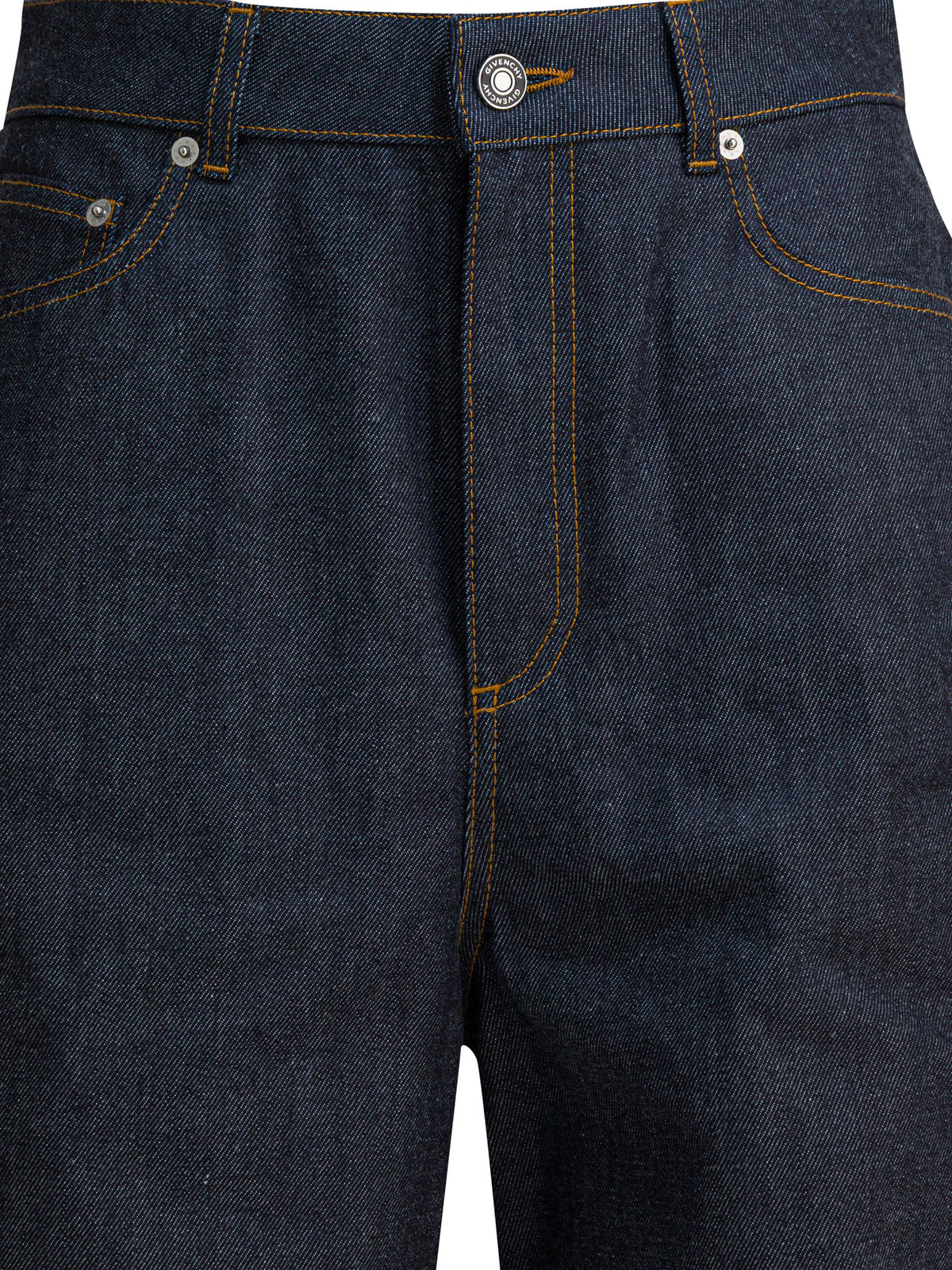Givenchy "Raw Cocoon" Jeans - Blue