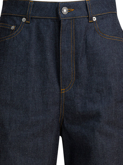 Givenchy "Raw Cocoon" Jeans - Blue