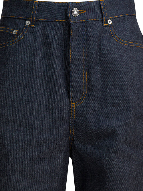 Givenchy "Raw Cocoon" Jeans - Blue