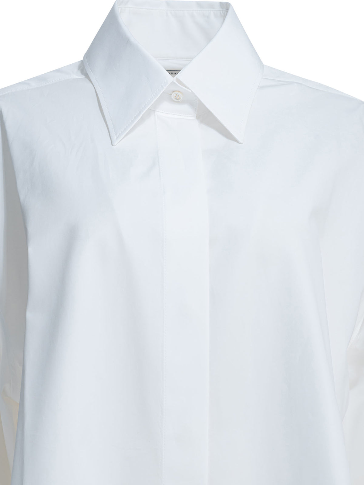 Givenchy Casual asymmetrical shirt - White