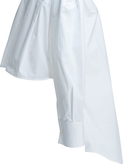 Givenchy Casual asymmetrical shirt - White