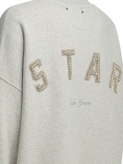 Golden Goose "Star" crewneck sweatshirt - Grey