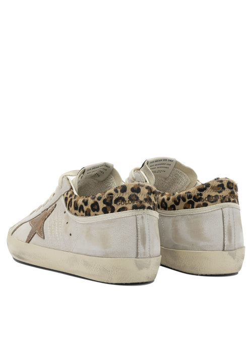 Golden Goose "Super-Star" Low-Top Sneakers - White