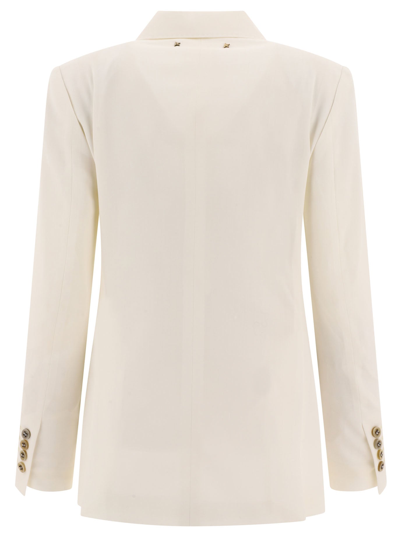 Golden Goose Double-breasted wool-blend blazer - White
