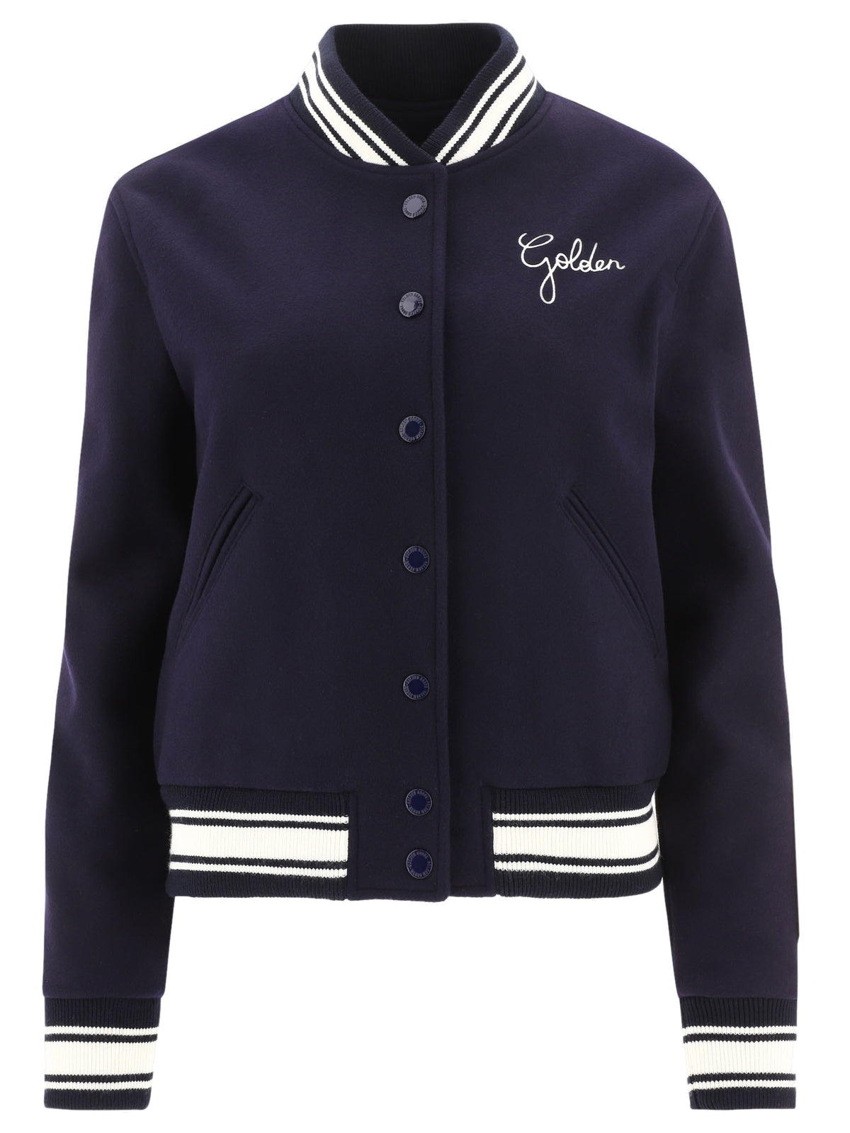 Golden Goose Wool bomber jacket - Blue