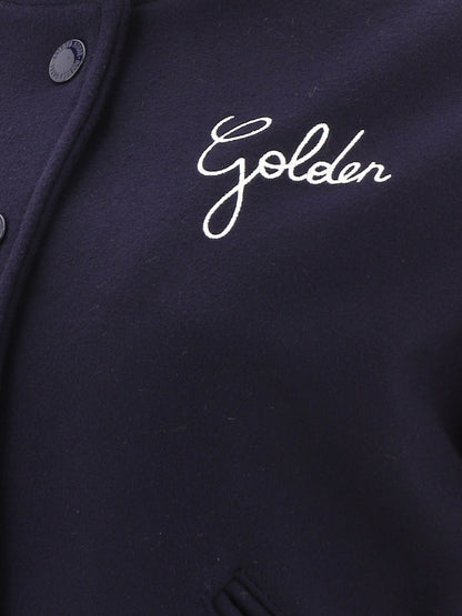 Golden Goose Wool bomber jacket - Blue