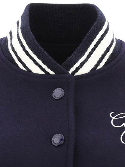 Golden Goose Wool bomber jacket - Blue
