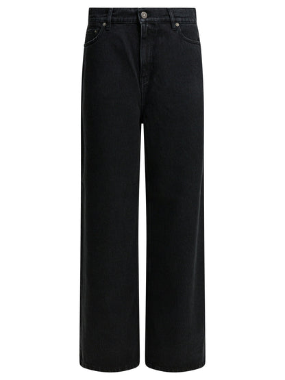Golden Goose "Melody Boyfriend" Wide Leg Jeans - Black