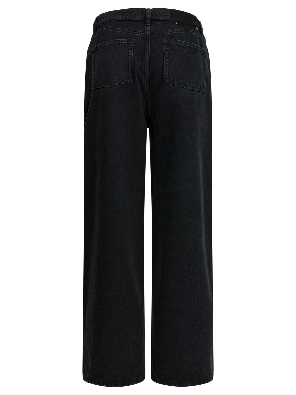 Golden Goose "Melody Boyfriend" Wide Leg Jeans - Black