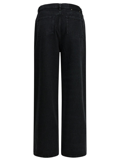 Golden Goose "Melody Boyfriend" Wide Leg Jeans - Black