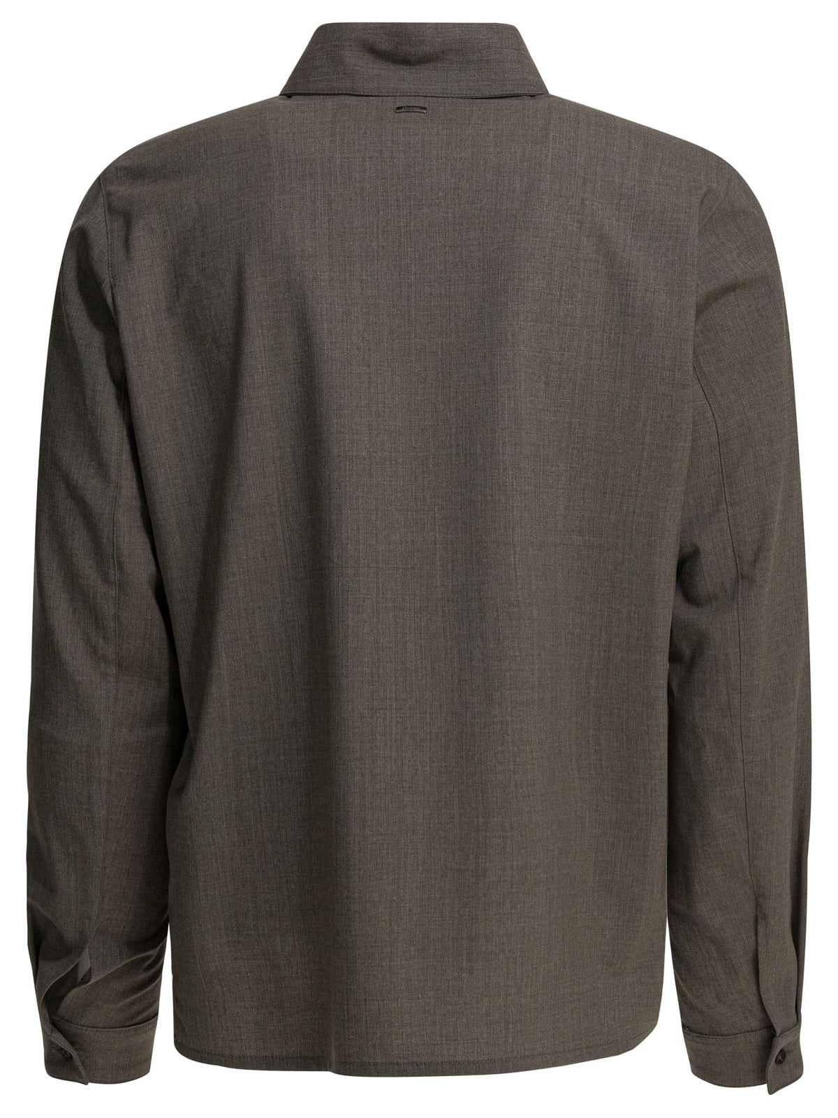 Herno Wool overshirt jacket - Grey