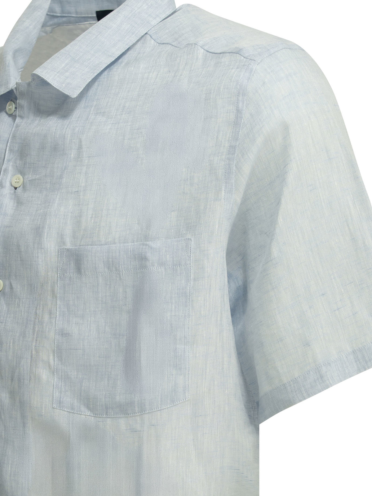 Herno Casual linen shirt - Light Blue