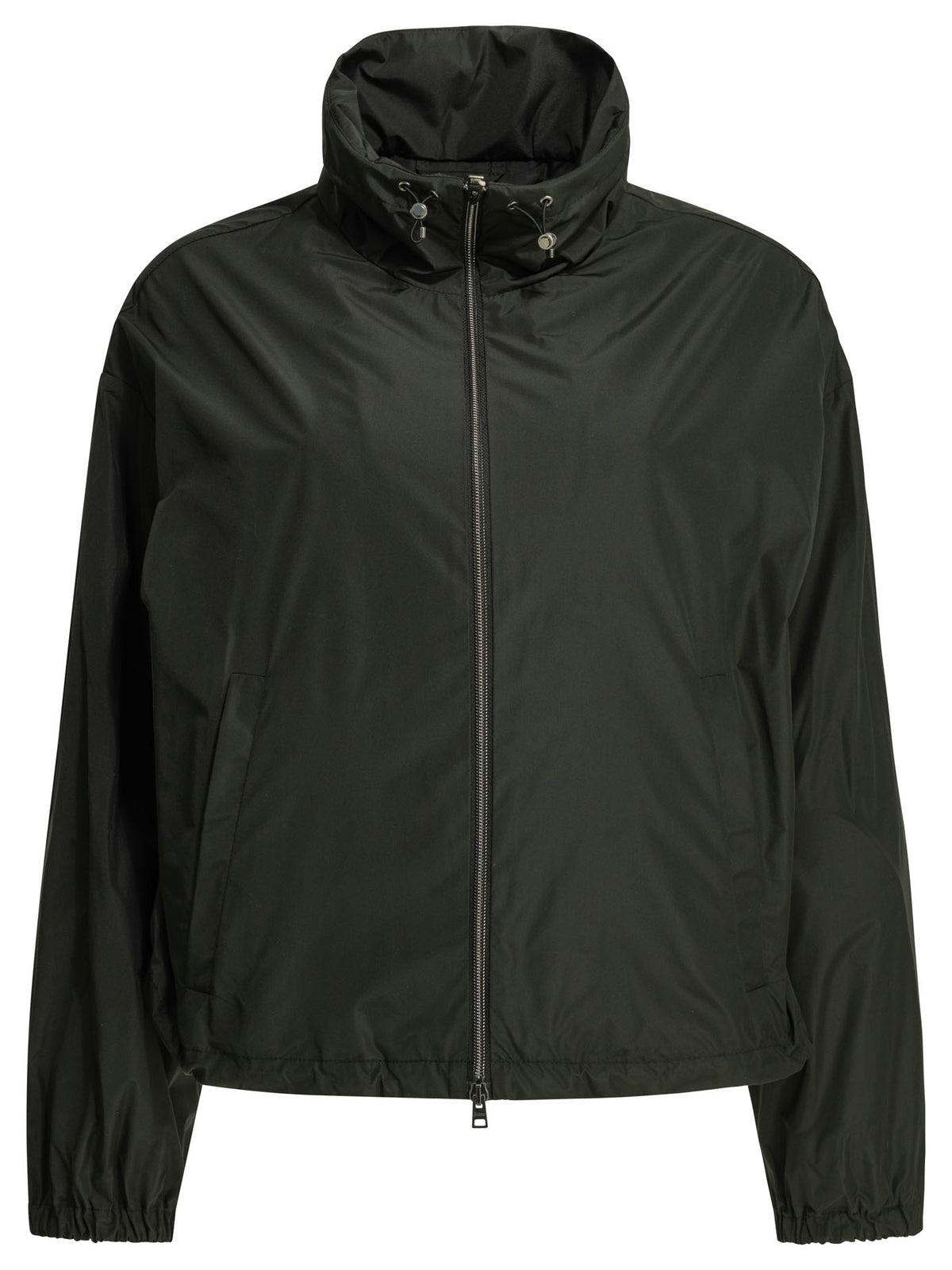 Herno "New Techno Taffeta" Raincoat - Black