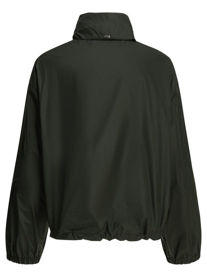 Herno "New Techno Taffeta" Raincoat - Black
