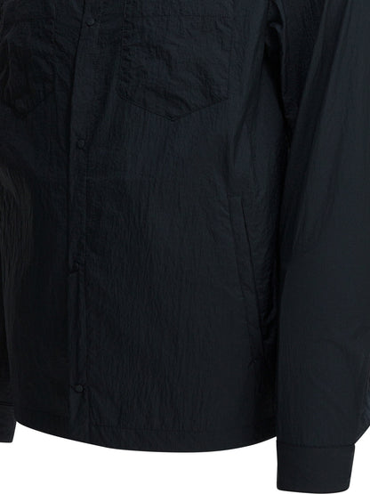 Herno Nylon overshirt jacket - Blue