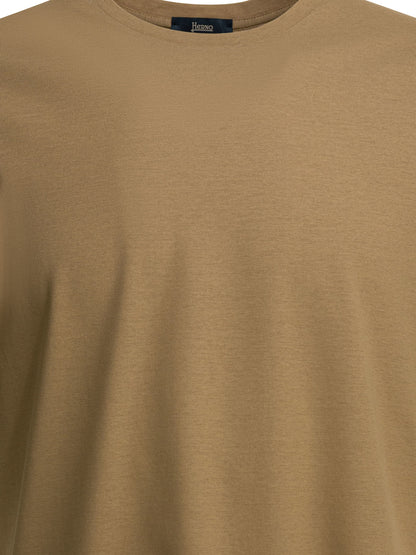Herno Crew-neck T-shirt - Brown