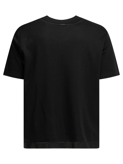 Herno "E Polo" crew-neck T-shirt - Black