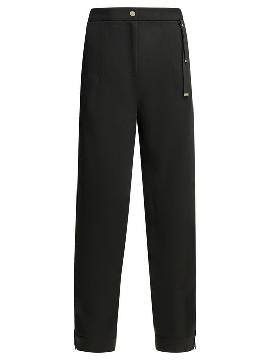 Herno "Cotton Feel" casual pants - Black