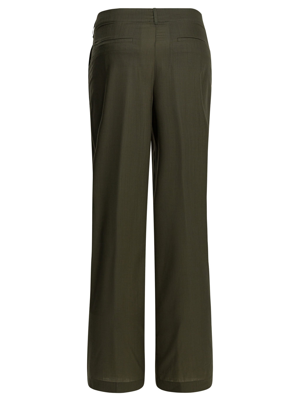 Herno Wool tailored pants - Green
