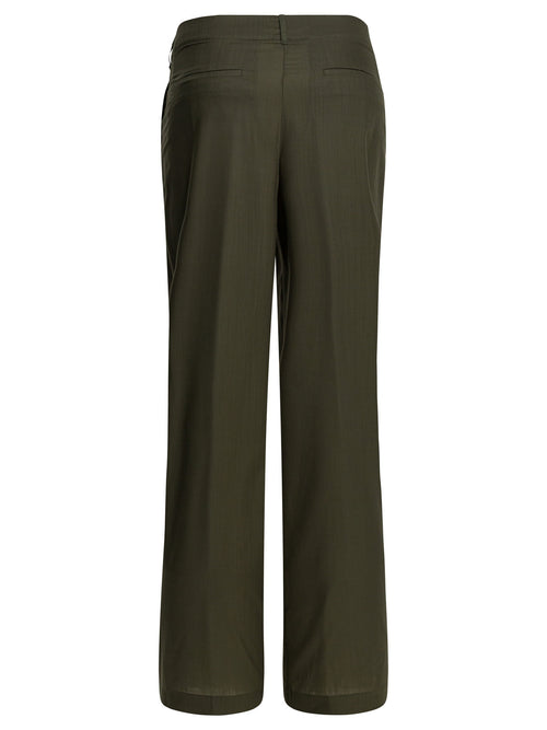 Herno Wool tailored pants - Green