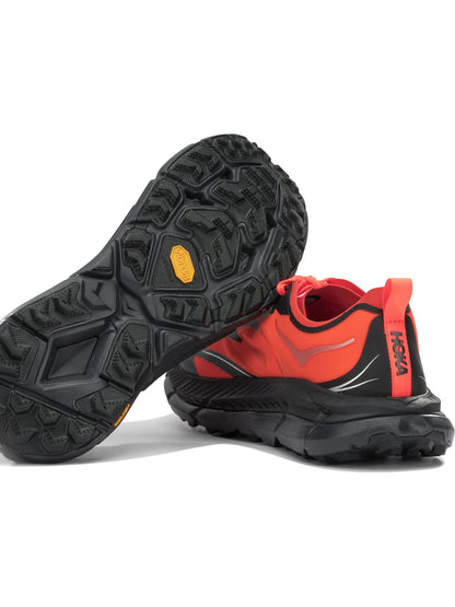 Hoka "Mafate Speed 4 Lite" Low-top sneakers - Red