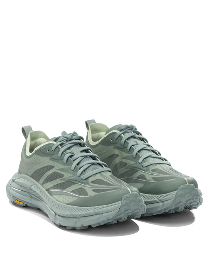 Hoka "Mafate Speed 4 Lite" Low-top sneakers - Green