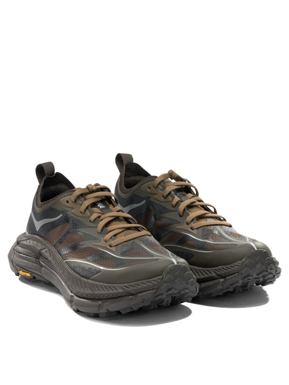 Hoka "Mafate Speed 4 Lite" Low-top sneakers - Brown