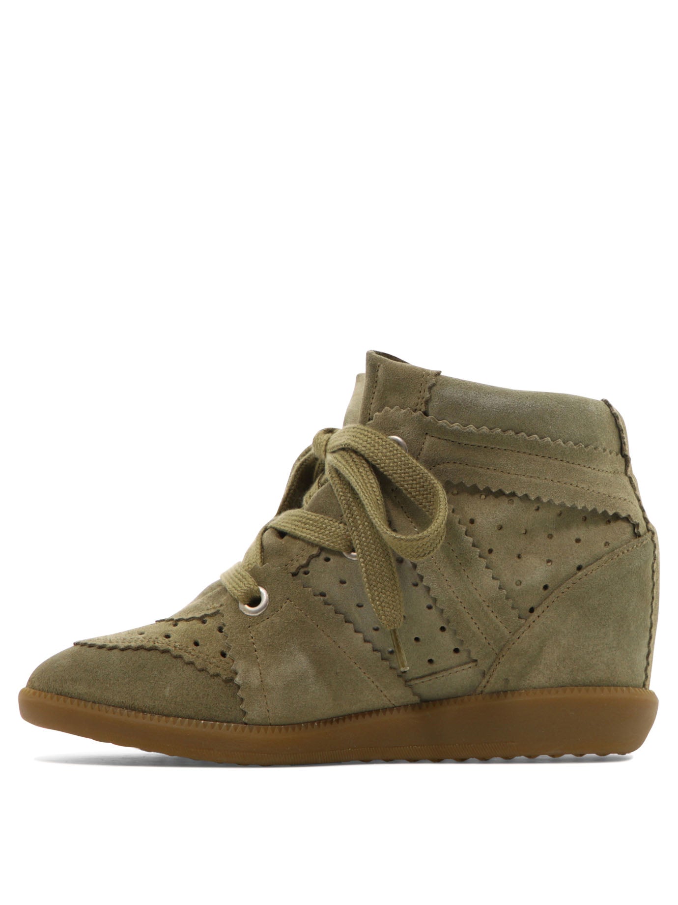 Isabel Marant "Bobby" high top sneakers - Brown