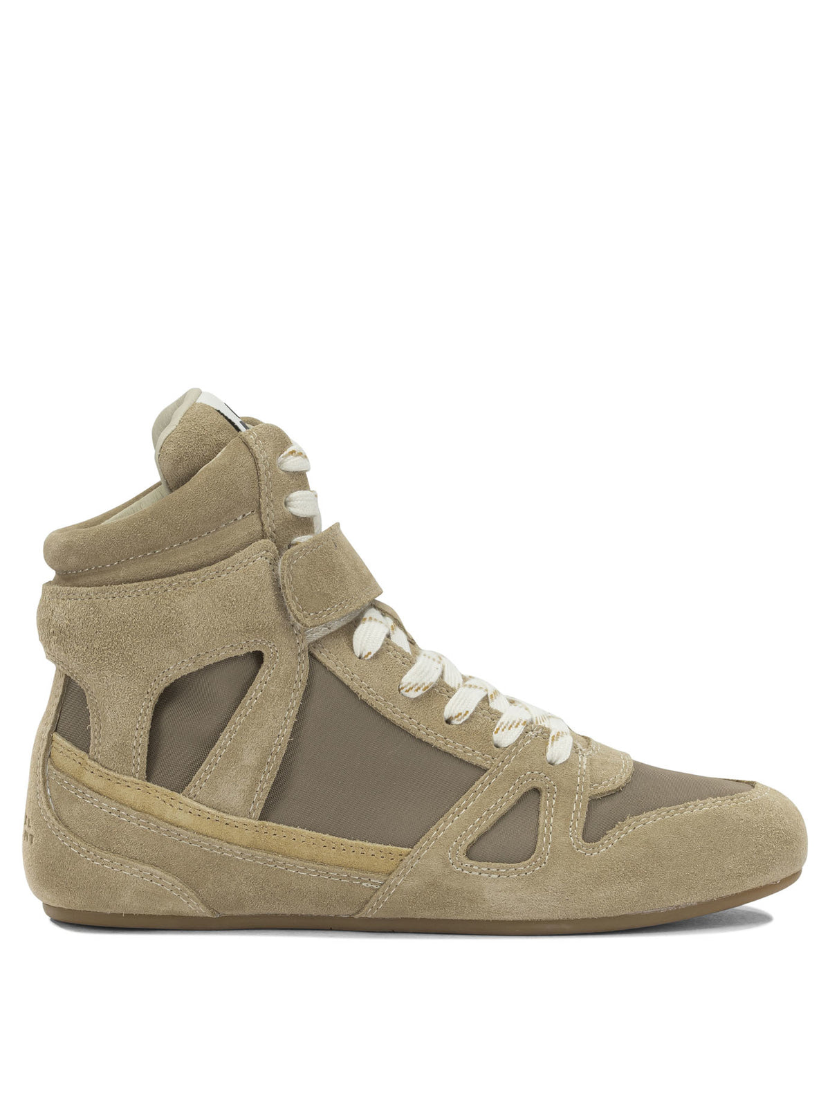 Isabel Marant "Senny High" High Sneakers - Beige