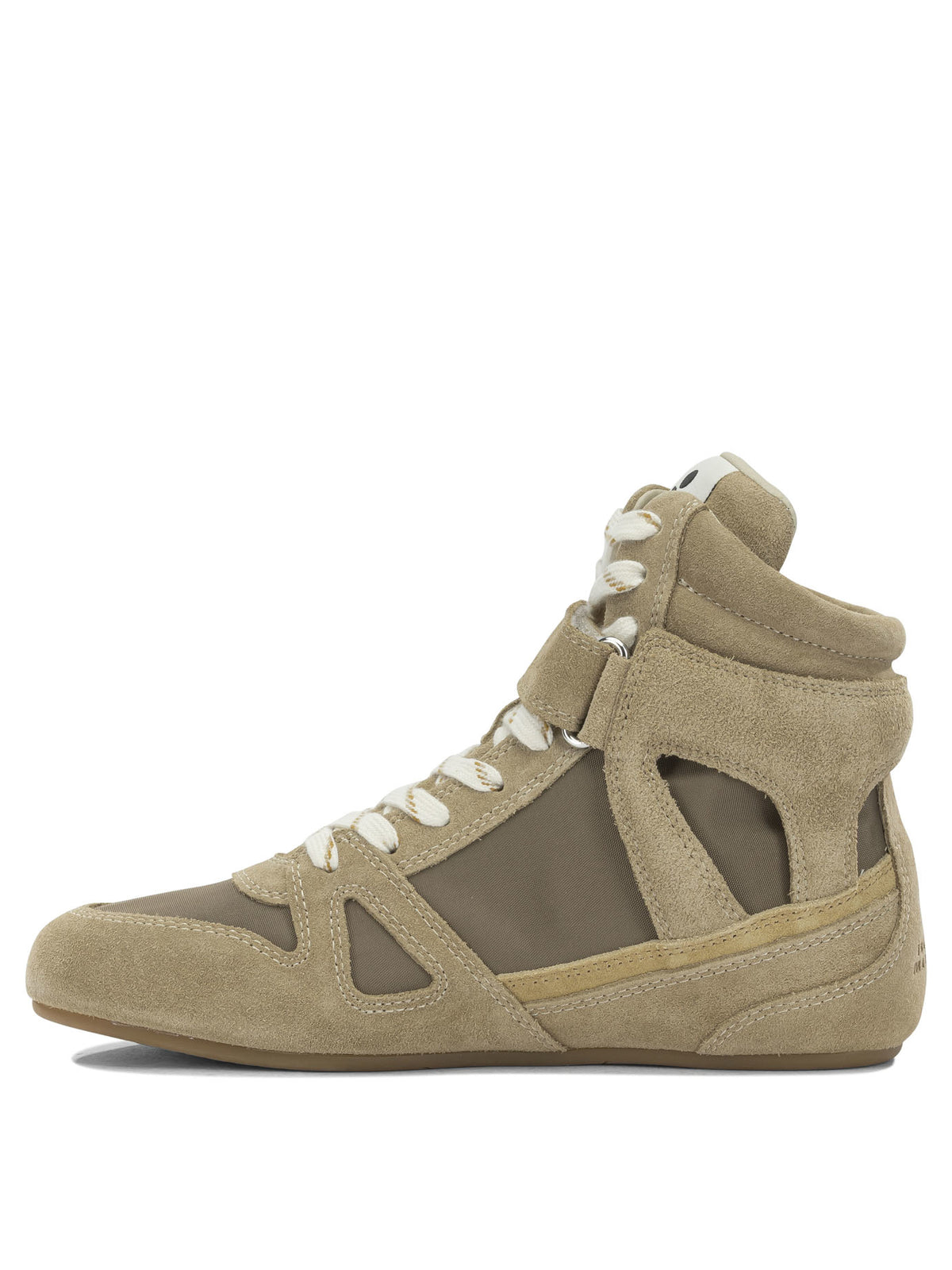 Isabel Marant "Senny High" High Sneakers - Beige