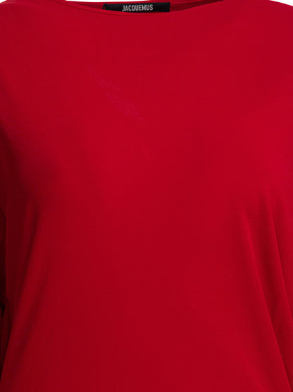 Jacquemus "Mistral" Short dress - Red