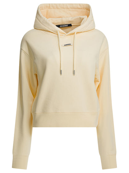 Jacquemus "Gros Grain" Hoodie - Beige