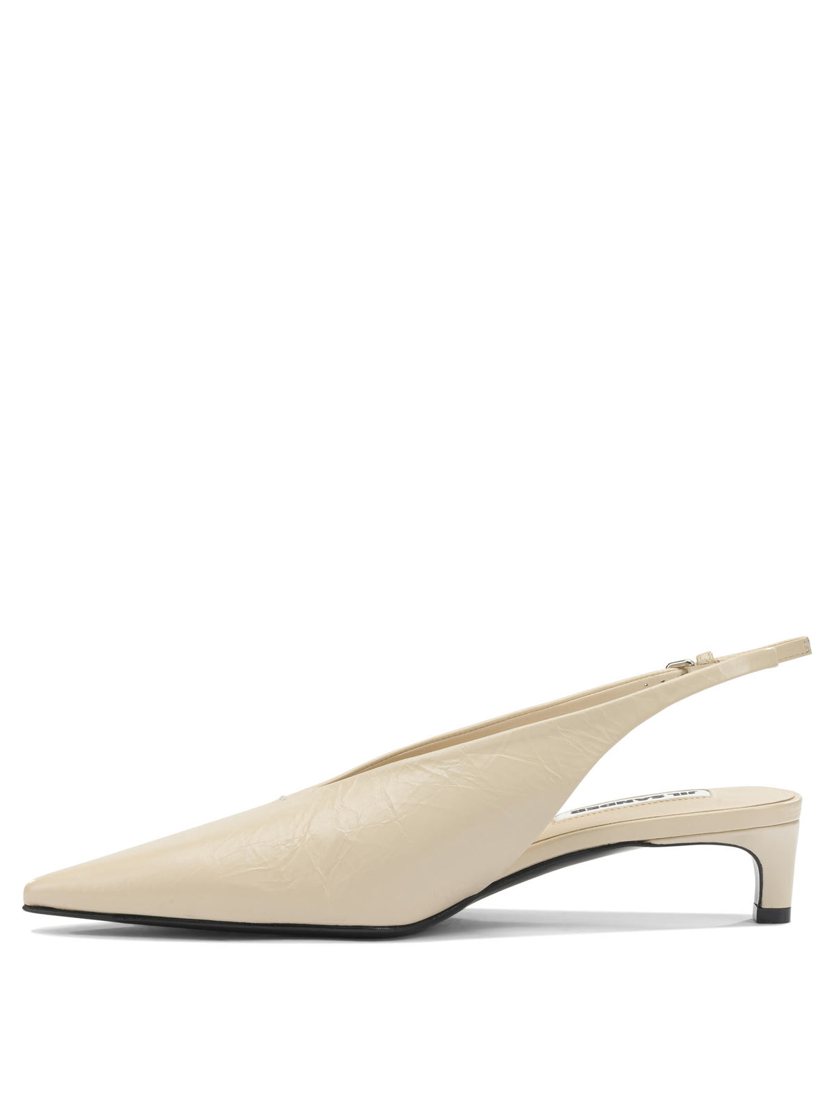 Jil Sander Leather slingback - Beige