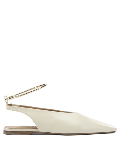 Jil Sander Ballet slingbacks - Beige